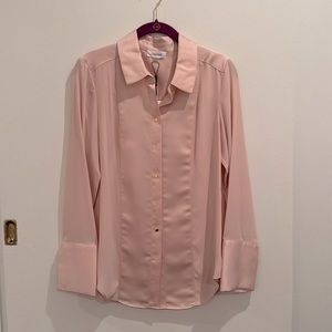 BRAND NEW: Calvin Klein Blush Blouse